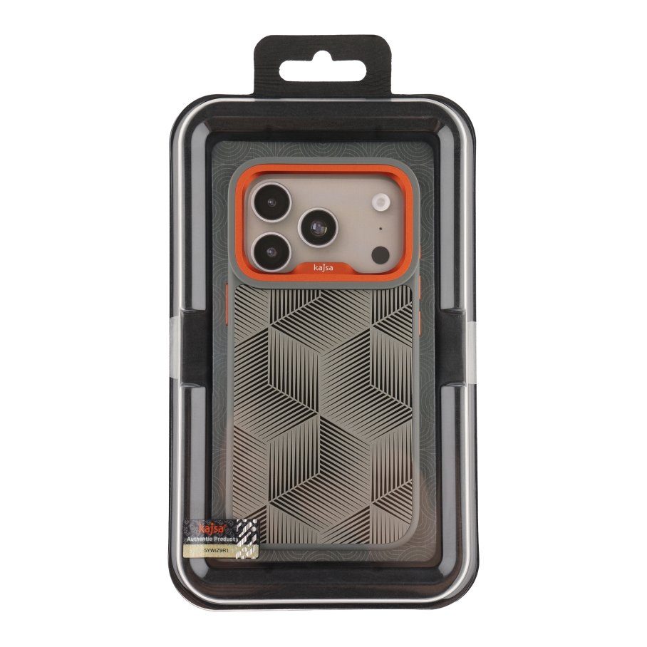 Чохол Kajsa Splendid Collection 3D Cube Pattern with MagSafe для iPhone 17 Pro 6