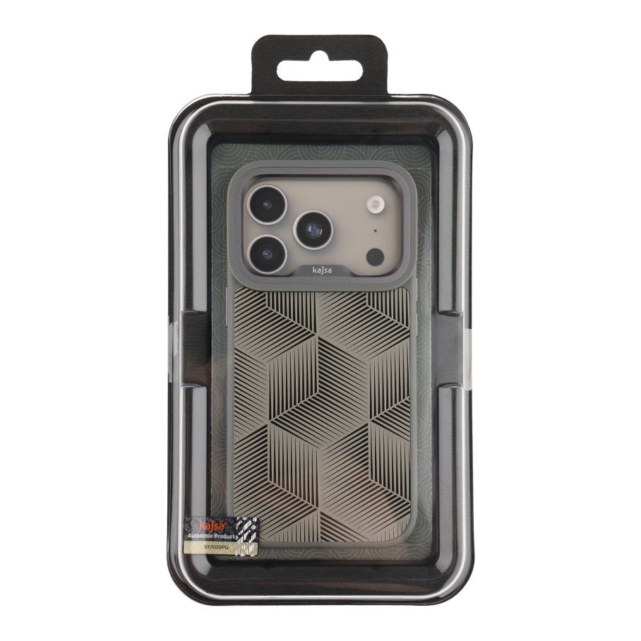 Чохол Kajsa Splendid Collection 3D Cube Pattern with MagSafe для iPhone 17 Pro 5