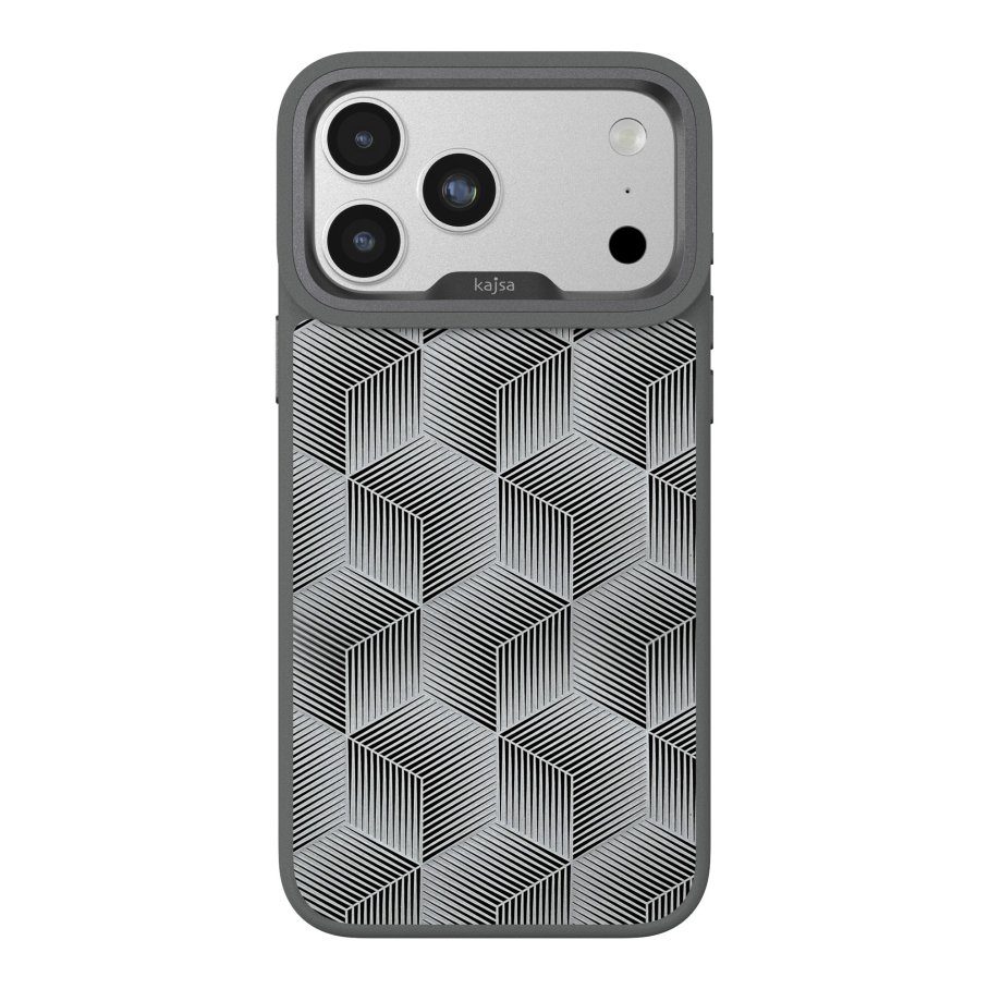 Чохол Kajsa Splendid Collection 3D Cube Pattern with MagSafe для iPhone 17 Pro 11