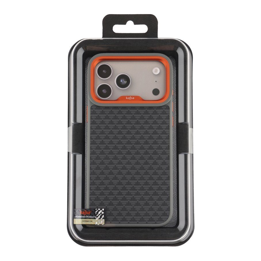 Чохол Kajsa Glamorous Collection Pyramid Pattern with MagSafe для iPhone 17 Pro Max 6