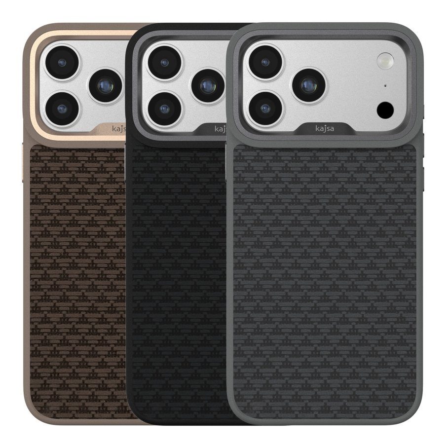 Чохол Kajsa Glamorous Collection Pyramid Pattern with MagSafe для iPhone 17 Pro Max