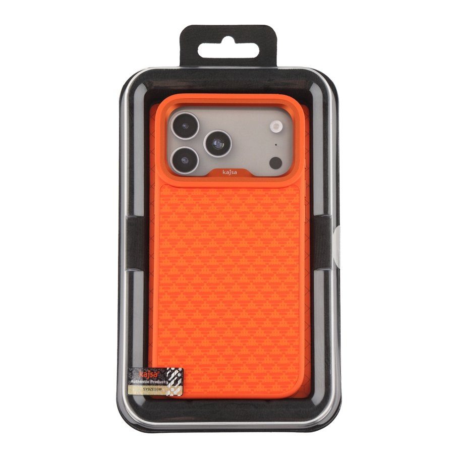 Чохол Kajsa Glamorous Collection Pyramid Pattern with MagSafe для iPhone 17 Pro Max 2