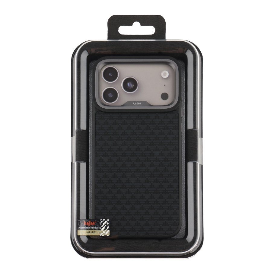 Чохол Kajsa Glamorous Collection Pyramid Pattern with MagSafe для iPhone 17 Pro 2