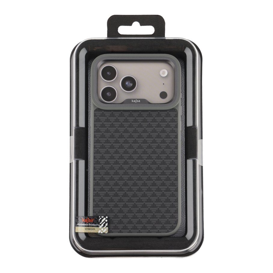 Чохол Kajsa Glamorous Collection Pyramid Pattern with MagSafe для iPhone 17 Pro 4