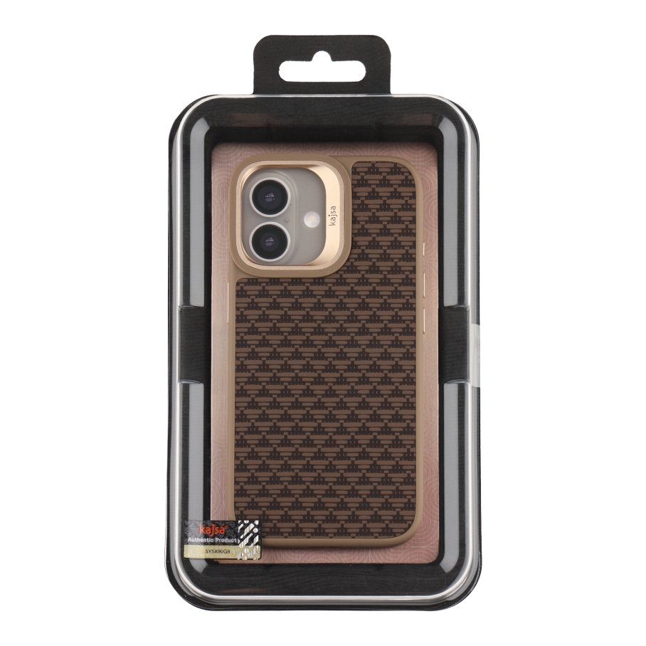 Чохол Kajsa Glamorous Collection Pyramid Pattern with MagSafe для iPhone 17 4