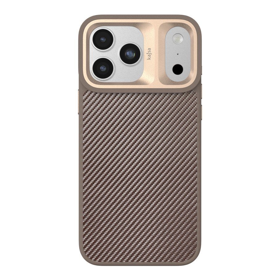 Чохол Kajsa Glamorous Collection Straw Mat Pattern with MagSafe для iPhone 17 Pro Max 10