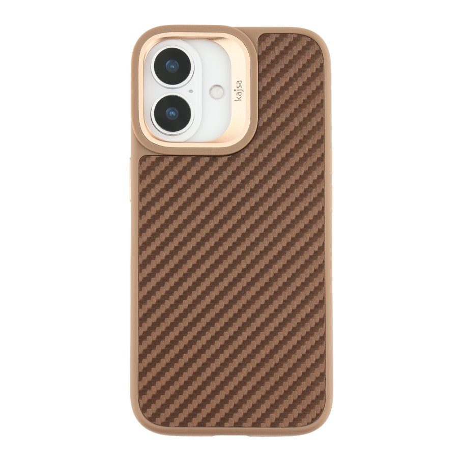 Чохол Kajsa Glamorous Collection Straw Mat Pattern with MagSafe для iPhone 17 7