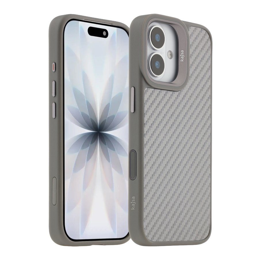 Чохол Kajsa Glamorous Collection Straw Mat Pattern with MagSafe для iPhone 17 2