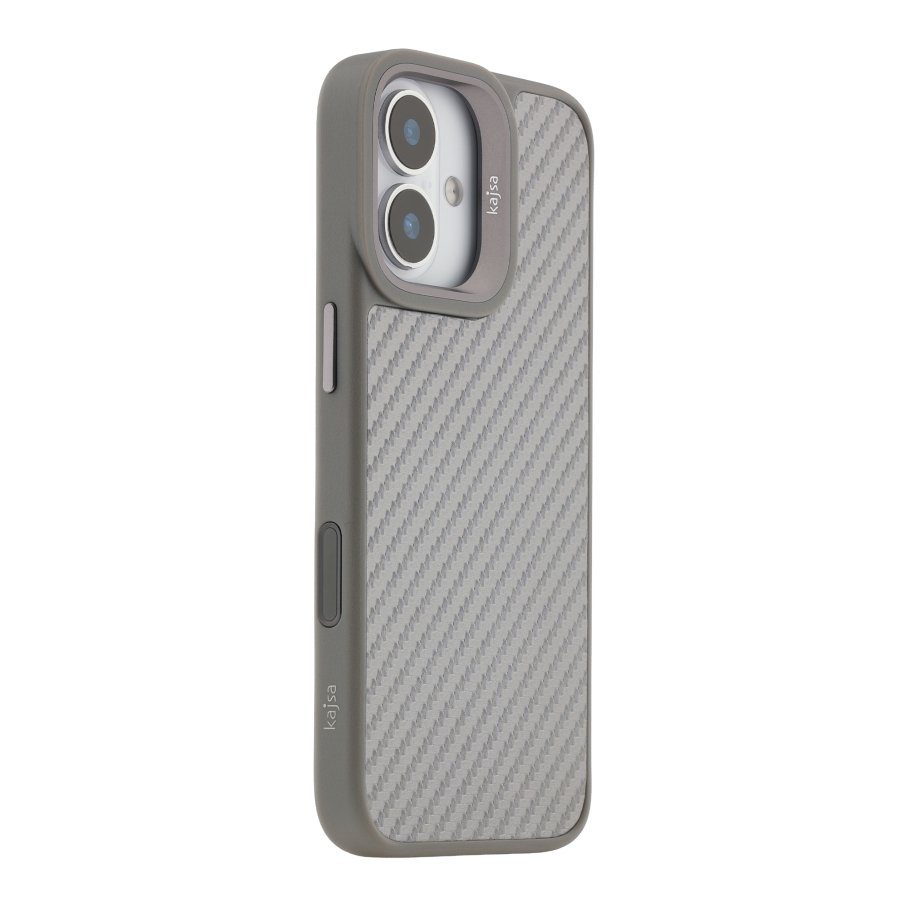 Чохол Kajsa Glamorous Collection Straw Mat Pattern with MagSafe для iPhone 17 9