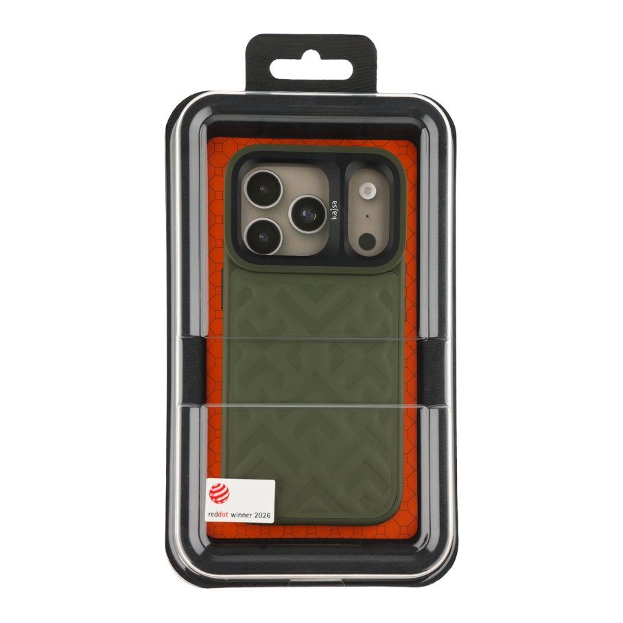 Чохол Kajsa Briquette Collection Rhombus with MagSafe для iPhone 18 Pro Max 6