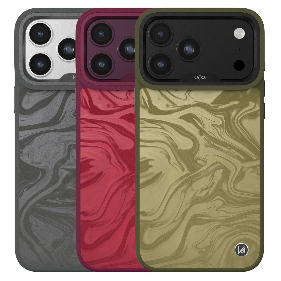 Чохол Kajsa Glamorous Collection Fluid Art with MagSafe для iPhone 18 Pro
