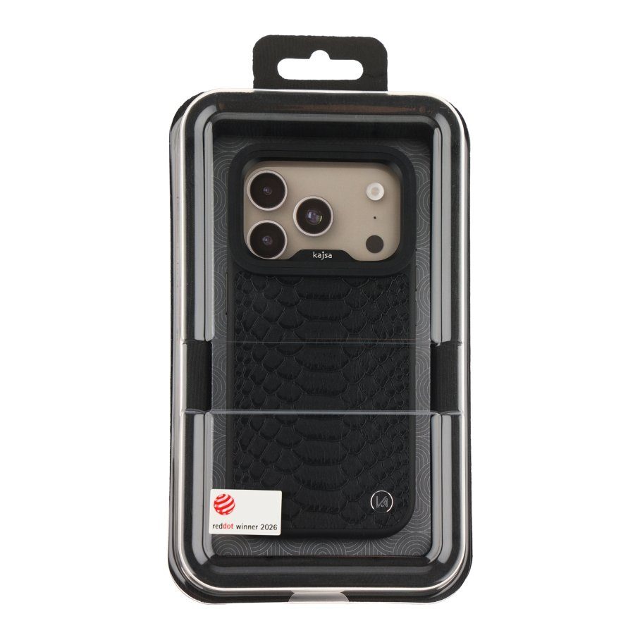 Чохол Kajsa Glamorous Collection Snake Pattern with MagSafe для iPhone 18 Pro Max 3