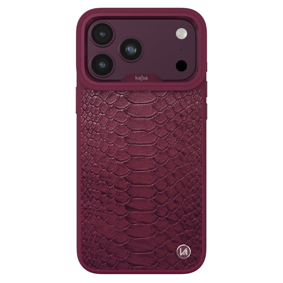 Чохол Kajsa Glamorous Collection Snake Pattern with MagSafe для iPhone 18 Pro Max 7