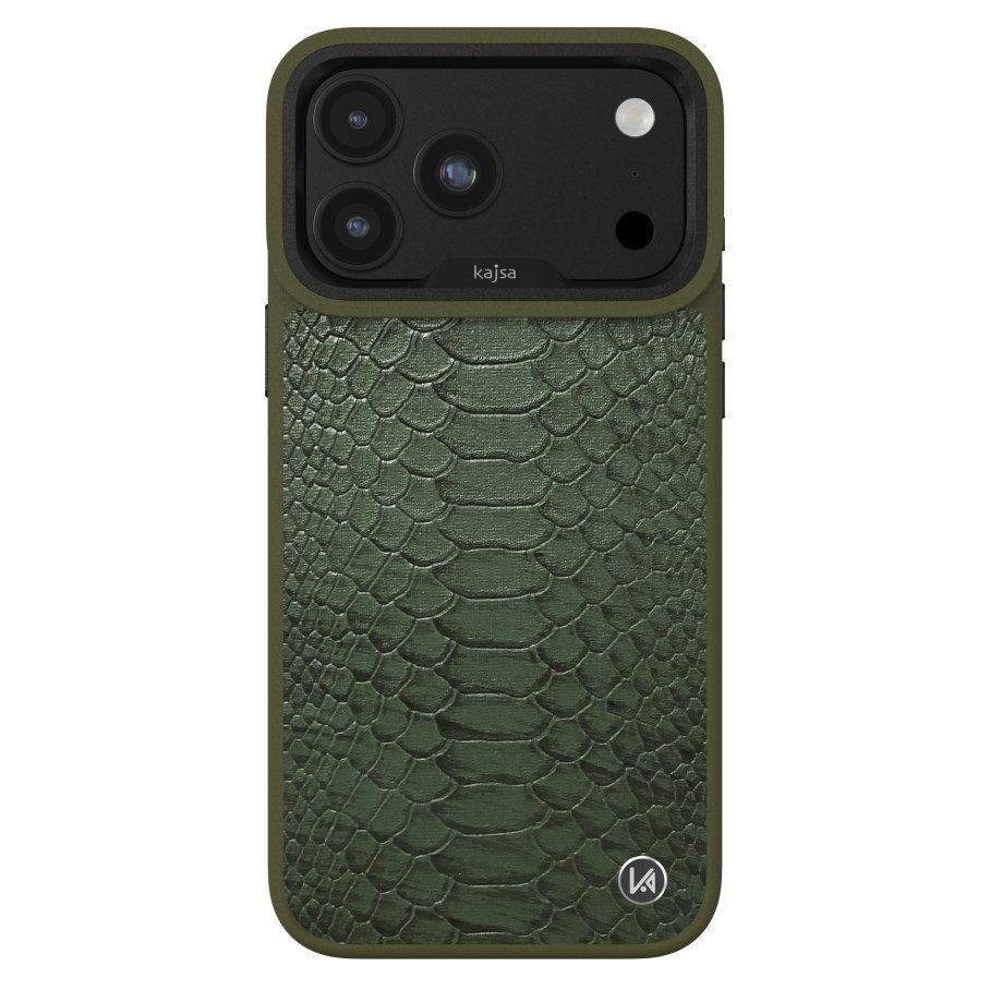 Чохол Kajsa Glamorous Collection Snake Pattern with MagSafe для iPhone 18 Pro 10