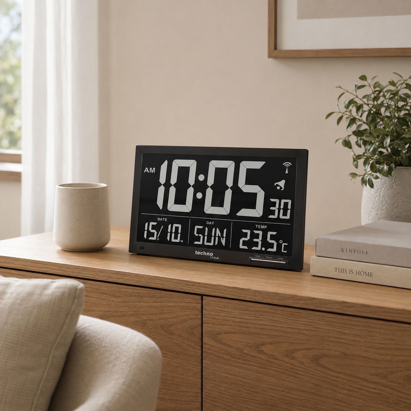 Годинник настінний Technoline WS8007 Black (WS8007) 3