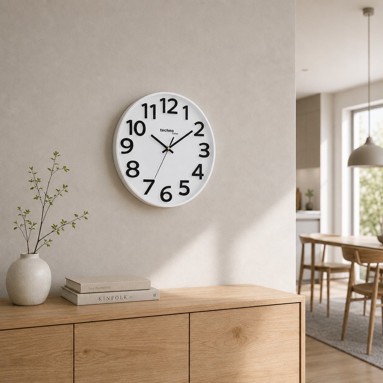 Годинник настінний Technoline WT4100 White (WT4100) 2