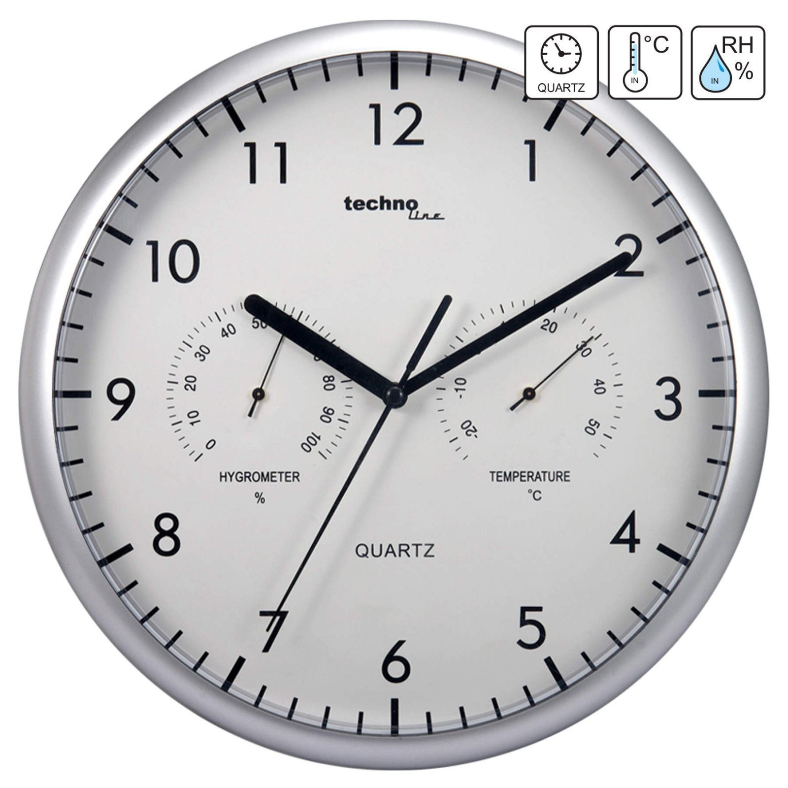 Годинник настінний Technoline WT650 White (WT650) 4