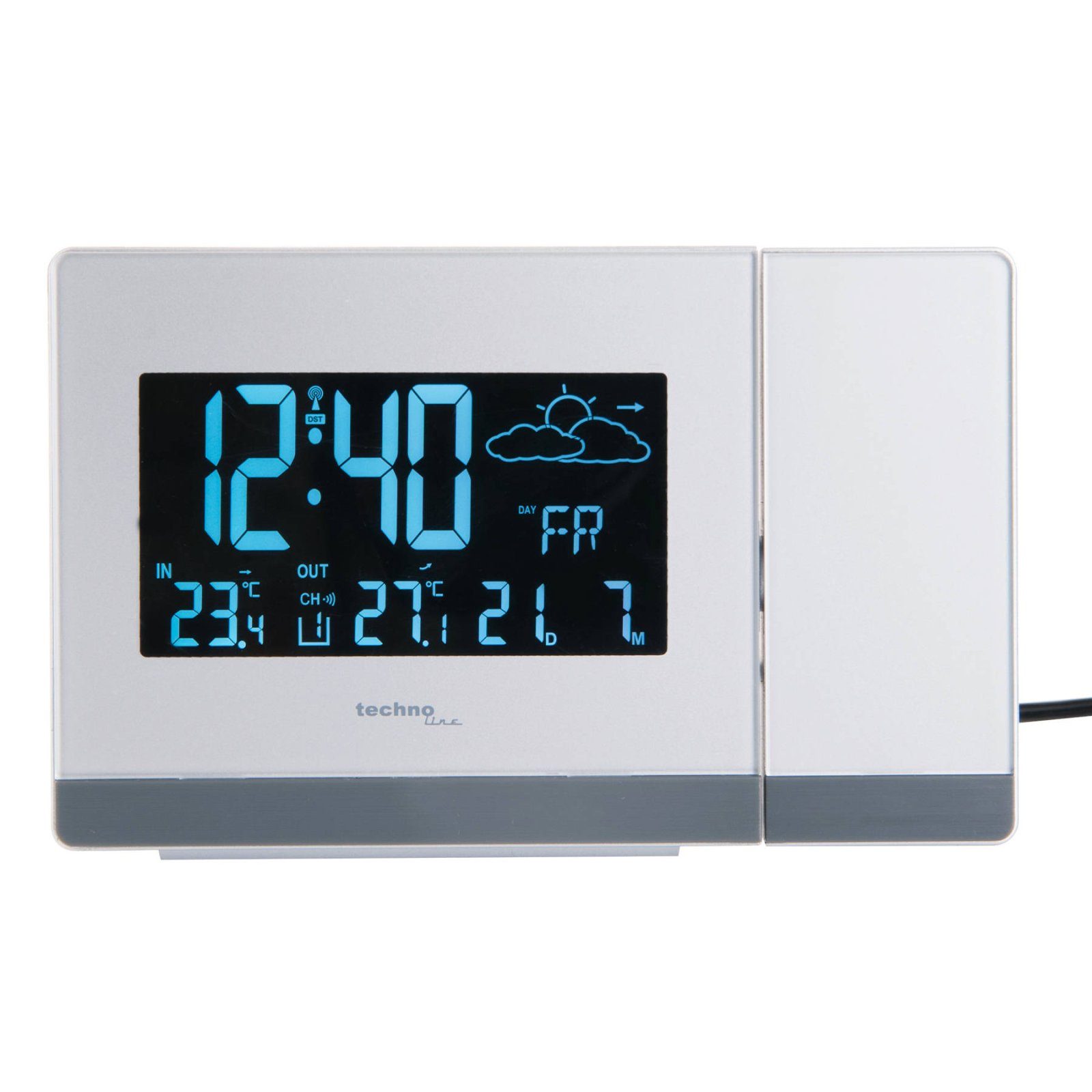 Годинник проекційний Technoline WT549 White (WT549) 6