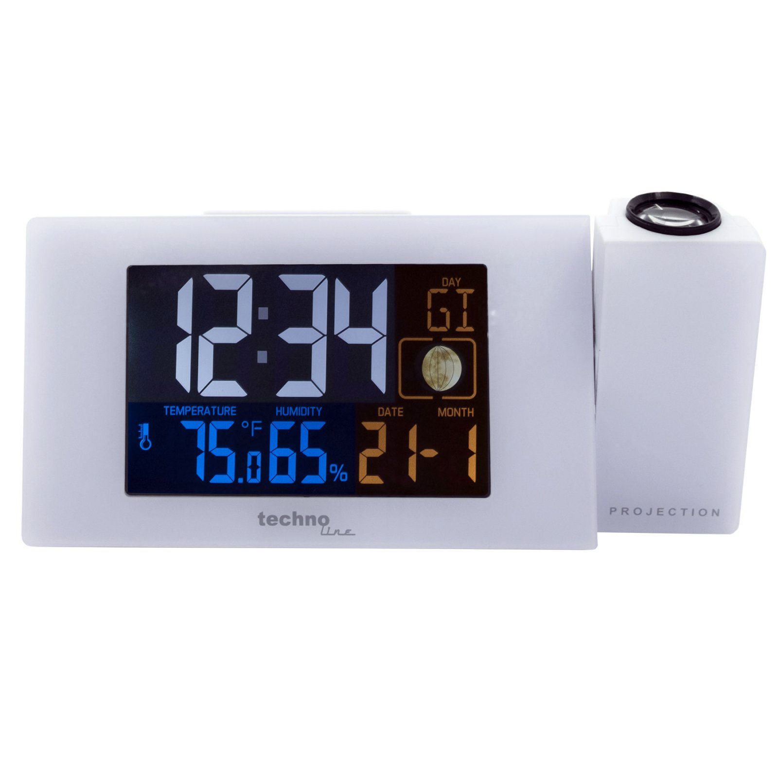 Годинник проекційний Technoline WT537 White (WT537) 3