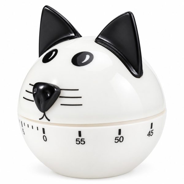 Таймер кухонний Moller 601007 Cat White (601007)