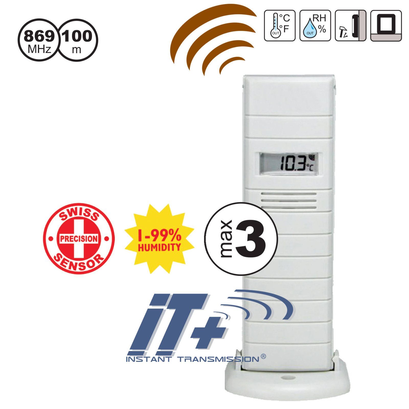 Датчик Technoline TX29DTH-IT (TX29DTH-IT) 2