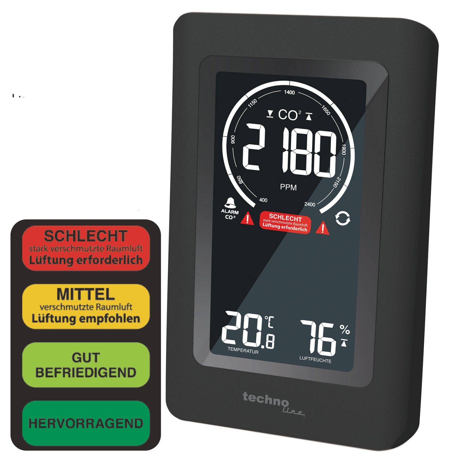 Метеостанція Technoline WL1030 Black (WL1030) 4