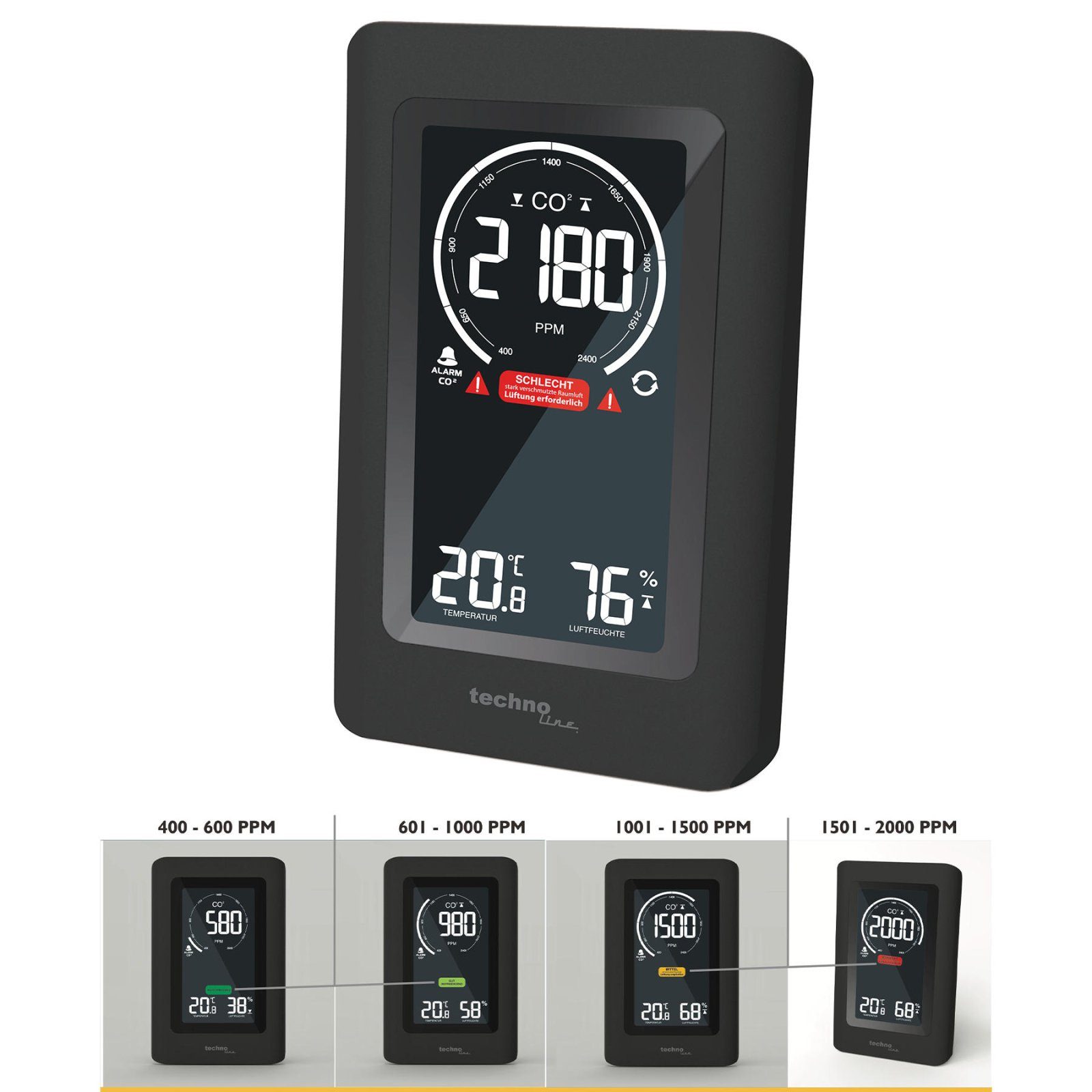 Метеостанція Technoline WL1030 Black (WL1030) 5