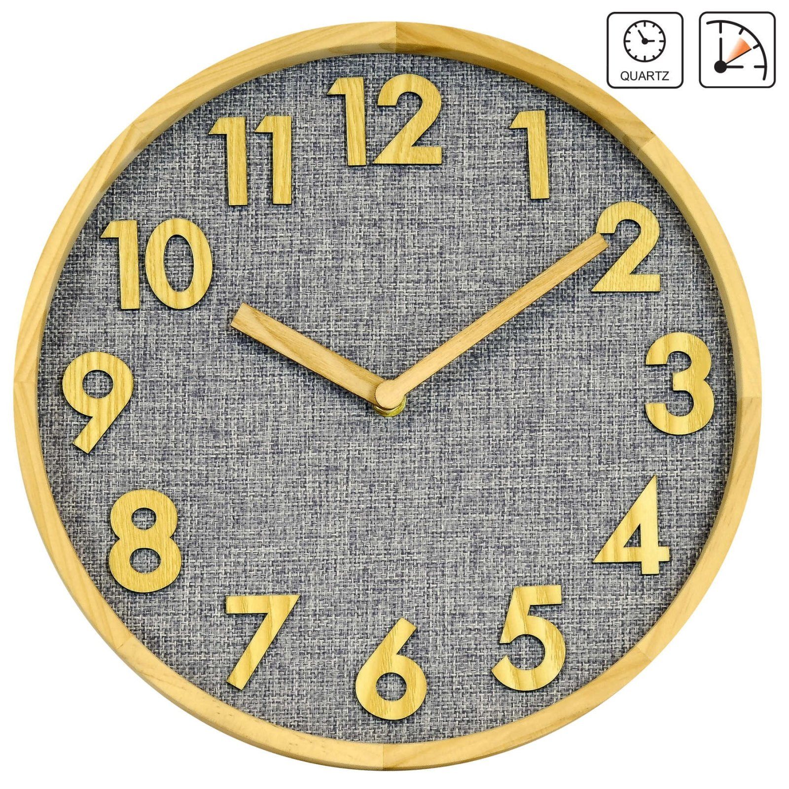 Годинник настінний Technoline WT7235 Grey/Brown (WT7235) 3