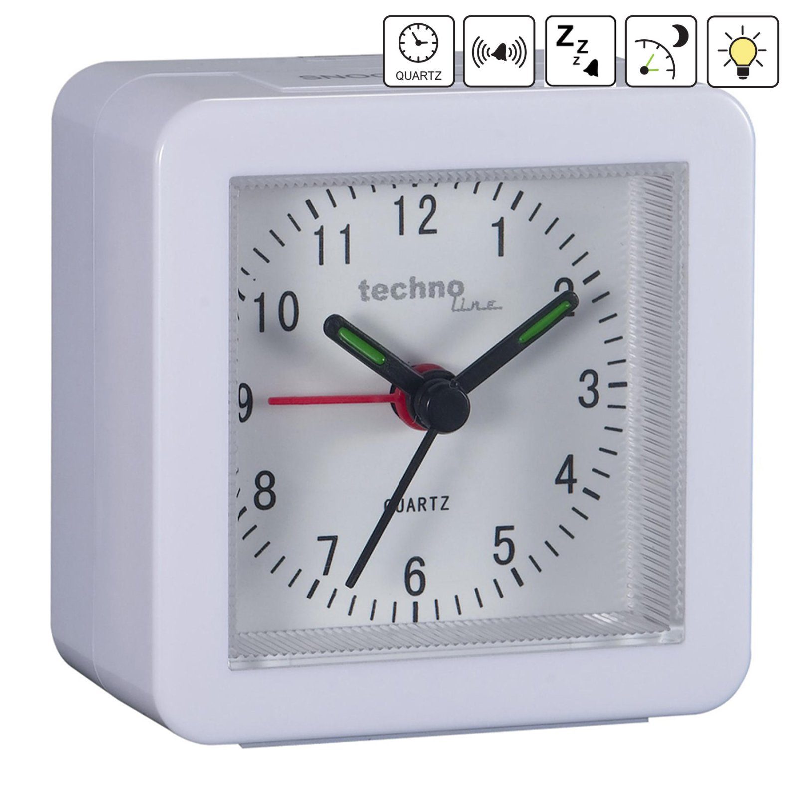 Годинник настільний Technoline Modell SC White (Modell SC weis) 5