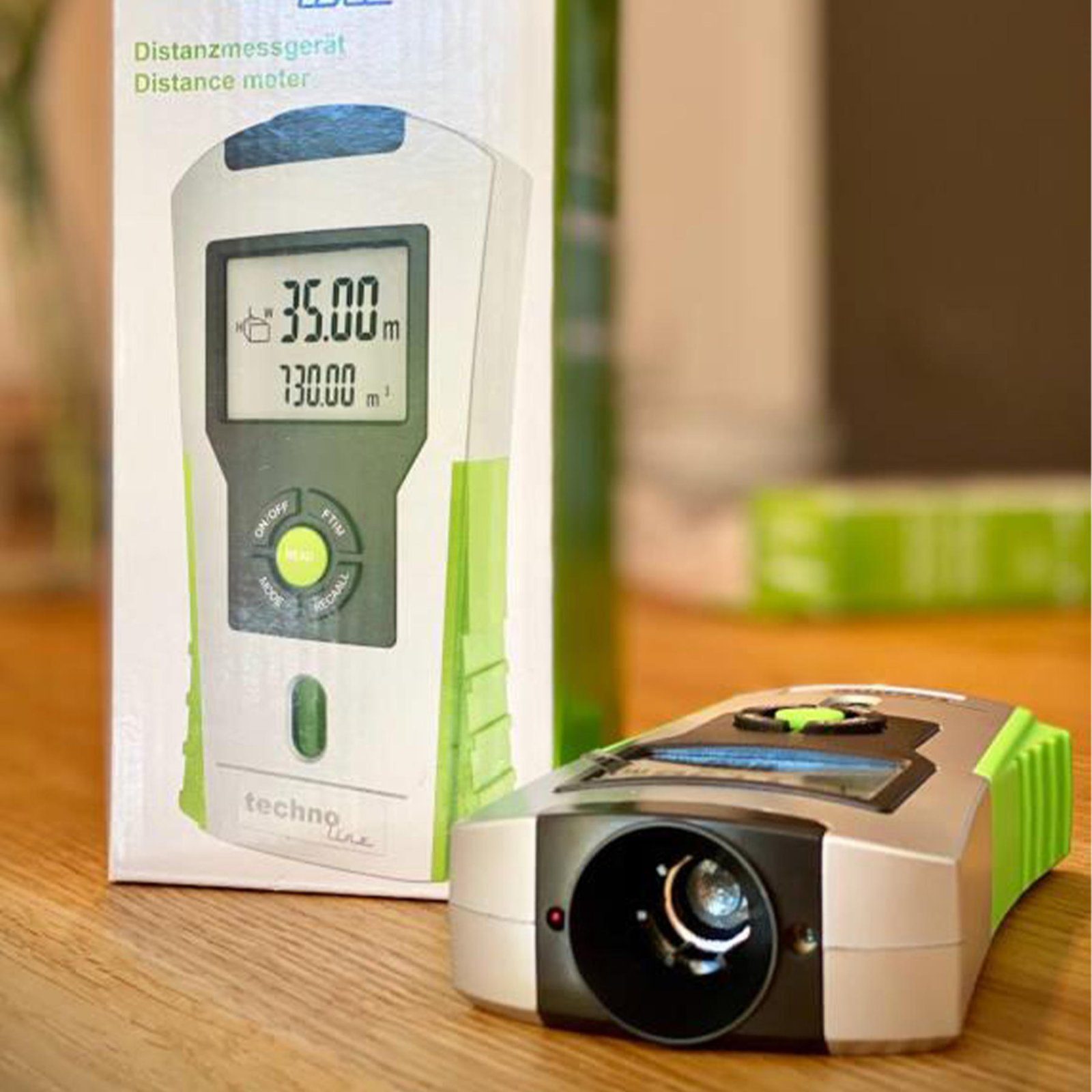 Ультразвуковий далекомір Technoline WZ1100 Silver/Green (WZ1100) 6