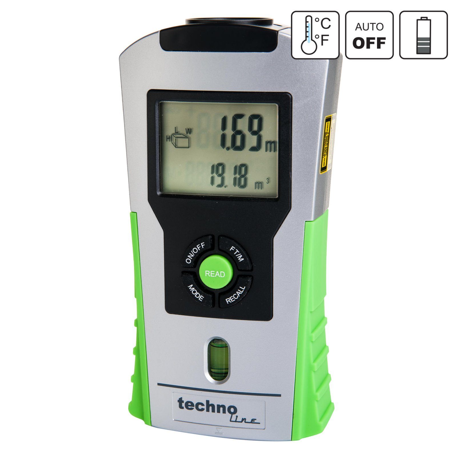 Ультразвуковий далекомір Technoline WZ1100 Silver/Green (WZ1100) 2