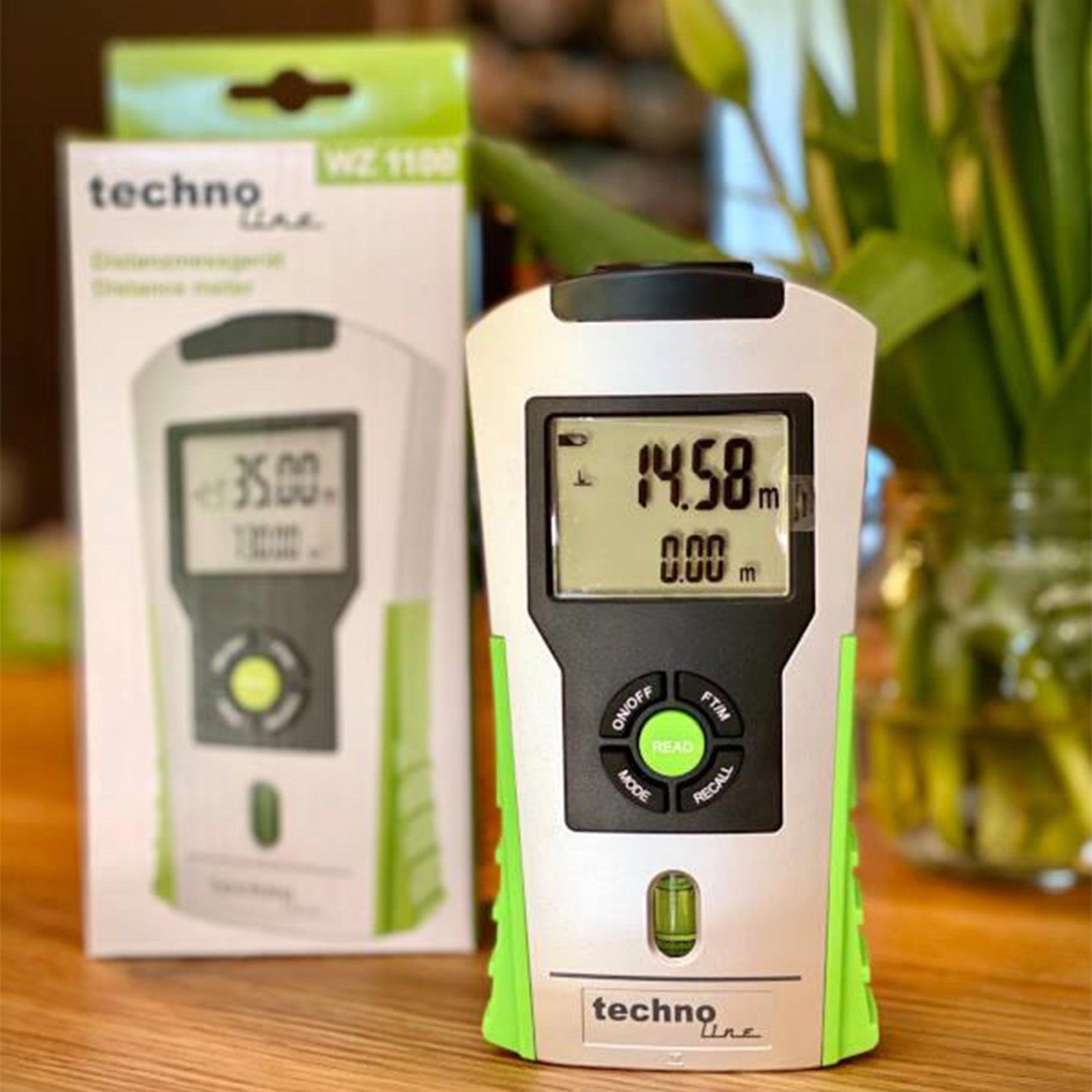 Ультразвуковий далекомір Technoline WZ1100 Silver/Green (WZ1100) 8