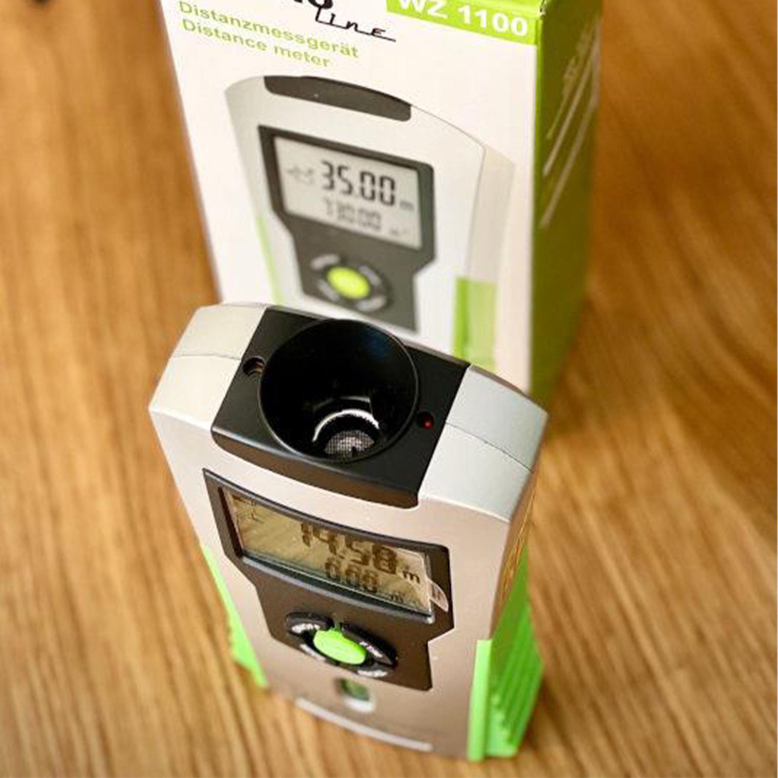 Ультразвуковий далекомір Technoline WZ1100 Silver/Green (WZ1100) 7