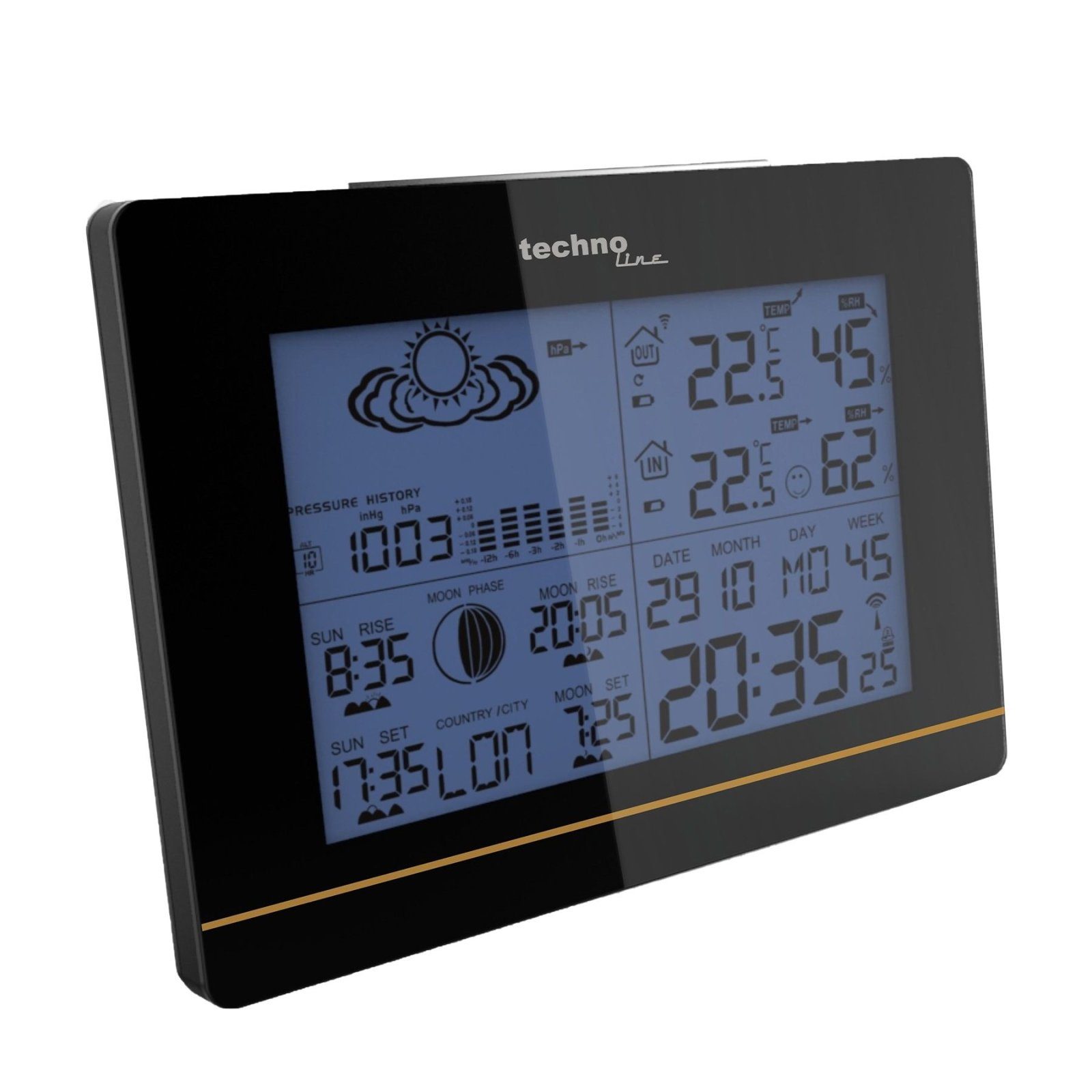 Метеостанція Technoline WS6750 Black (WS6750) 5