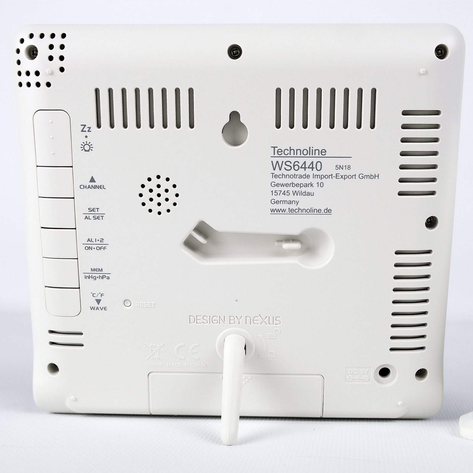 Метеостанція Technoline WS6440 White (WS6440) 5