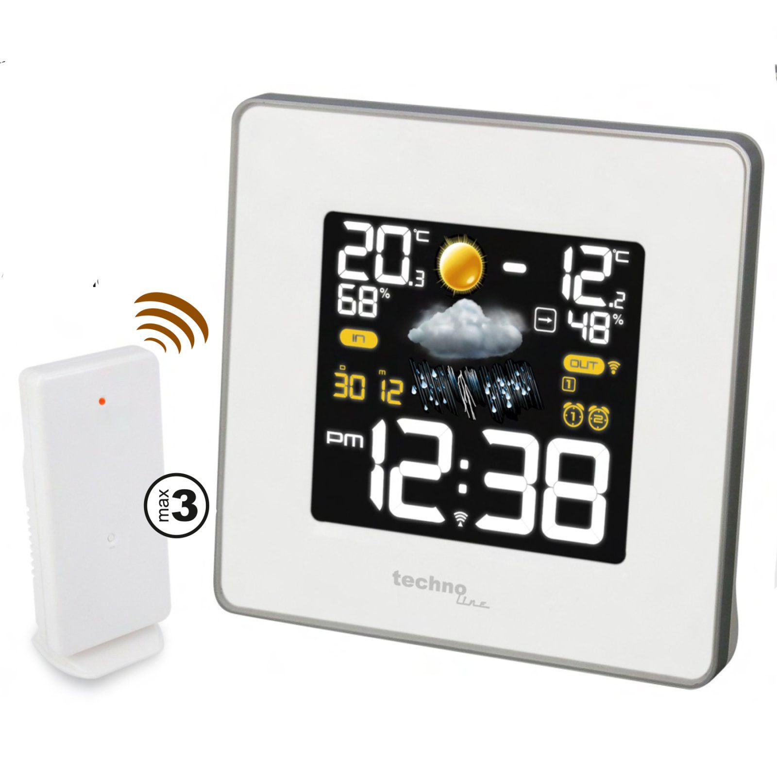 Метеостанція Technoline WS6440 White (WS6440) 7