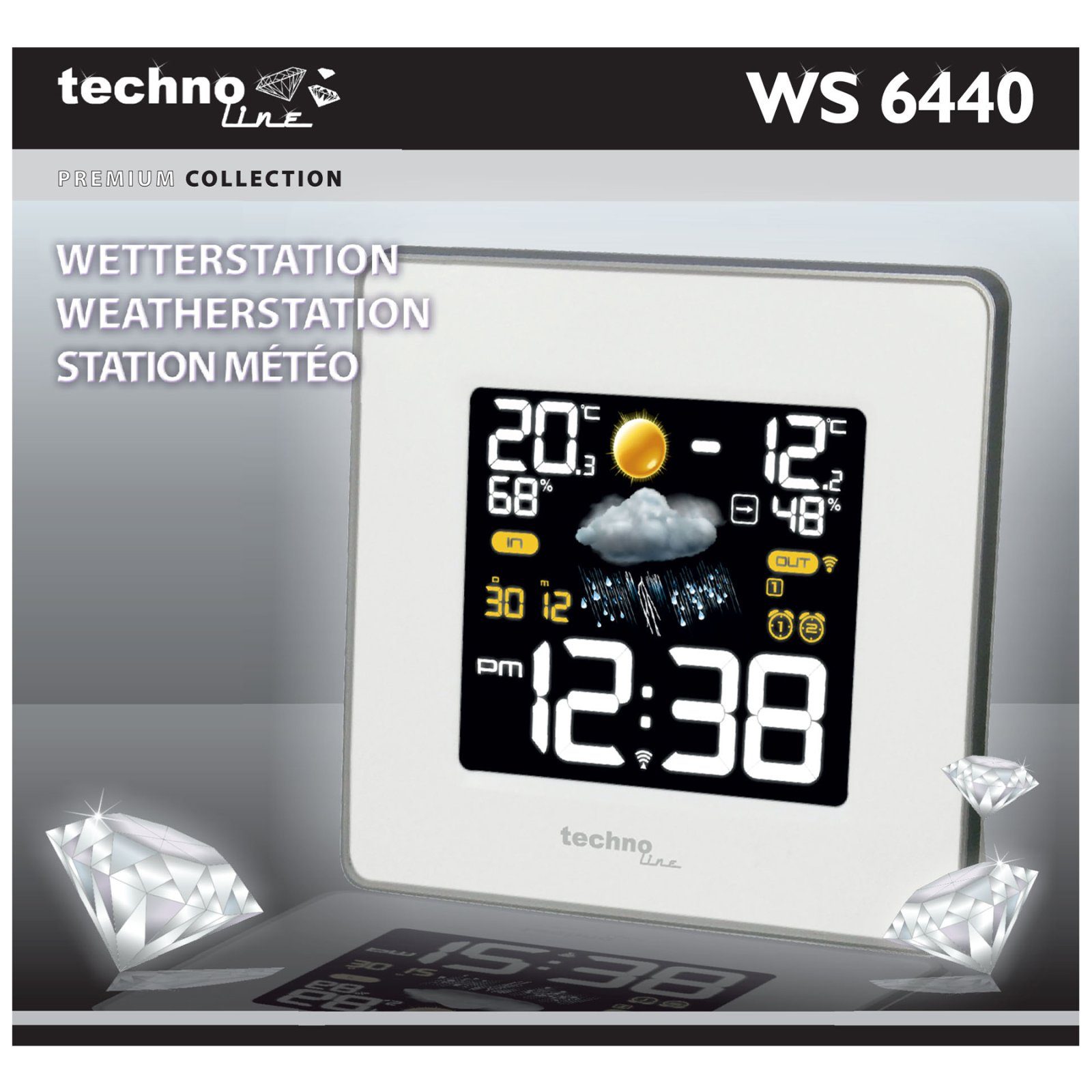 Метеостанція Technoline WS6440 White (WS6440) 6
