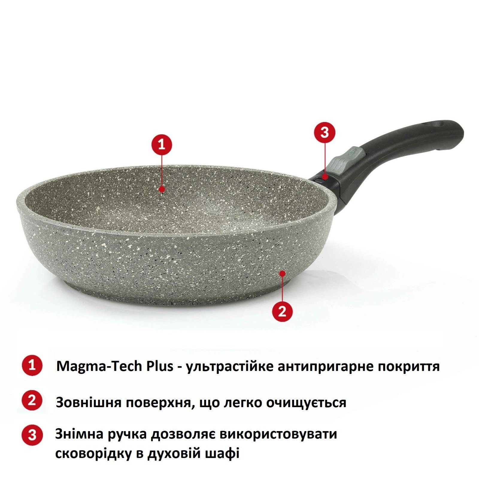 Сковорода Flonal Monolite 28 см (MOIPB2890) 5