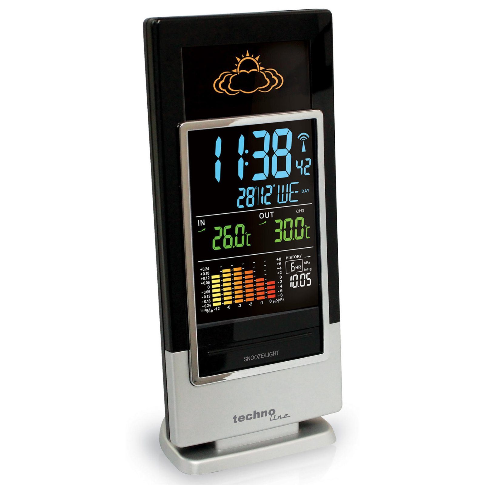 Метеостанція Technoline WS6502 Black/Silver (WS6502) 7
