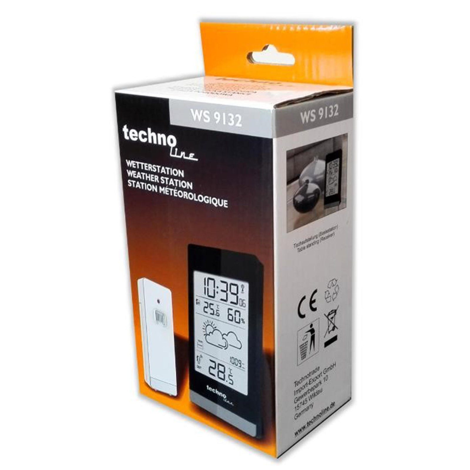Метеостанція Technoline WS9132 Black (WS9132) 3