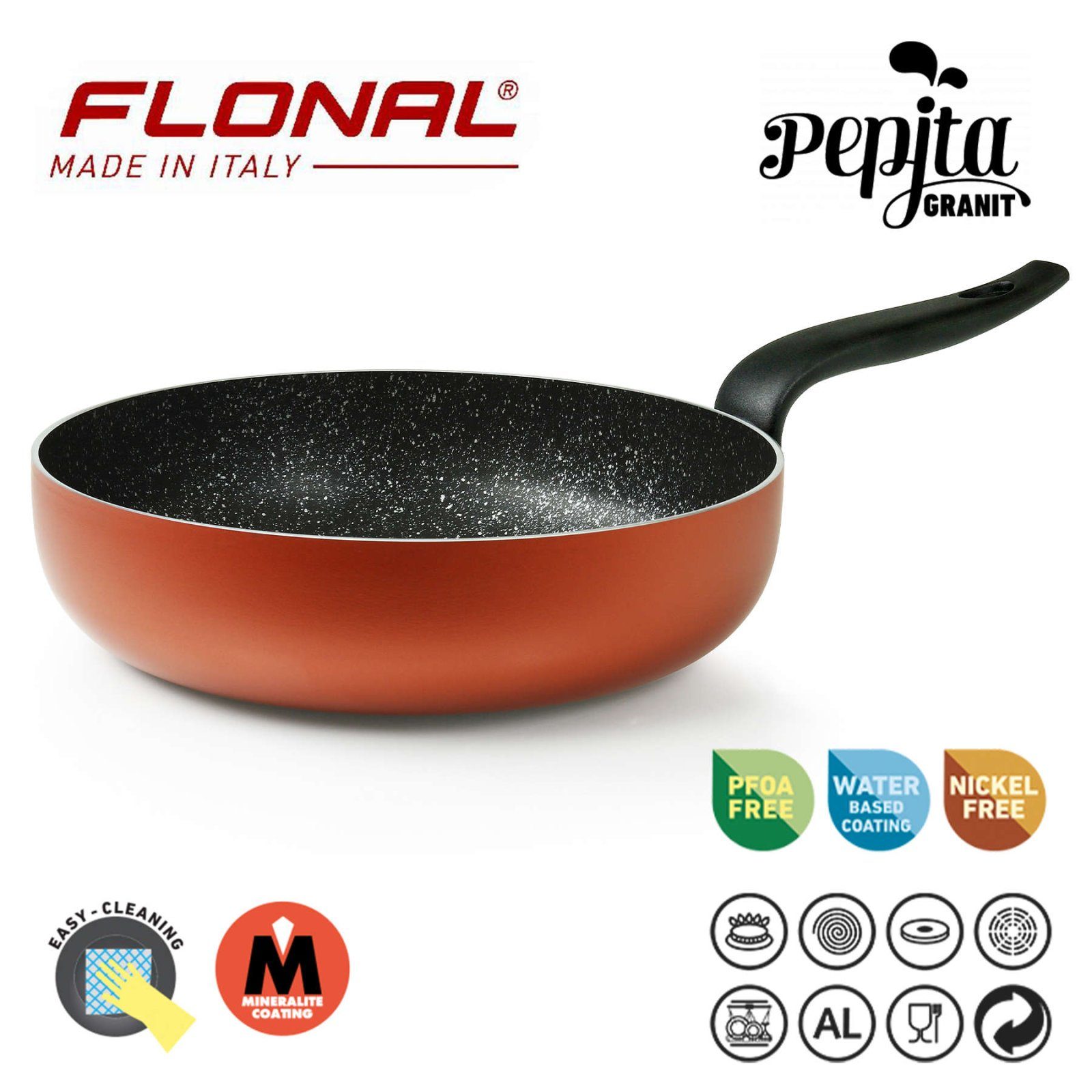 Сковорода Flonal Pepita Granit 24 см (PGFPB2450) 2