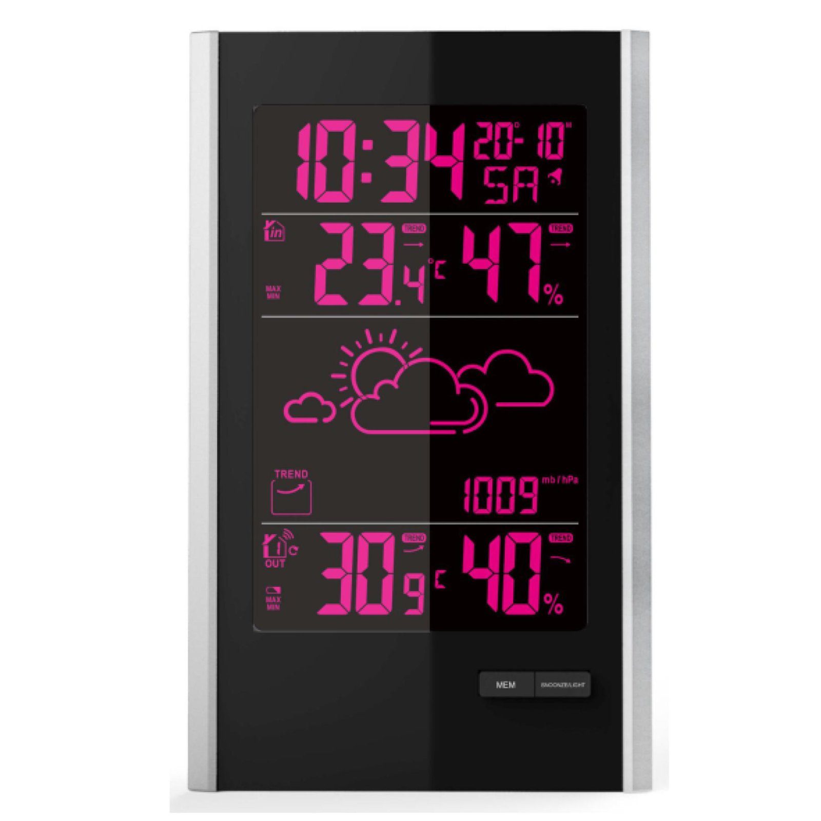 Метеостанція Technoline WS9060 Black/Silver (WS9060) 3