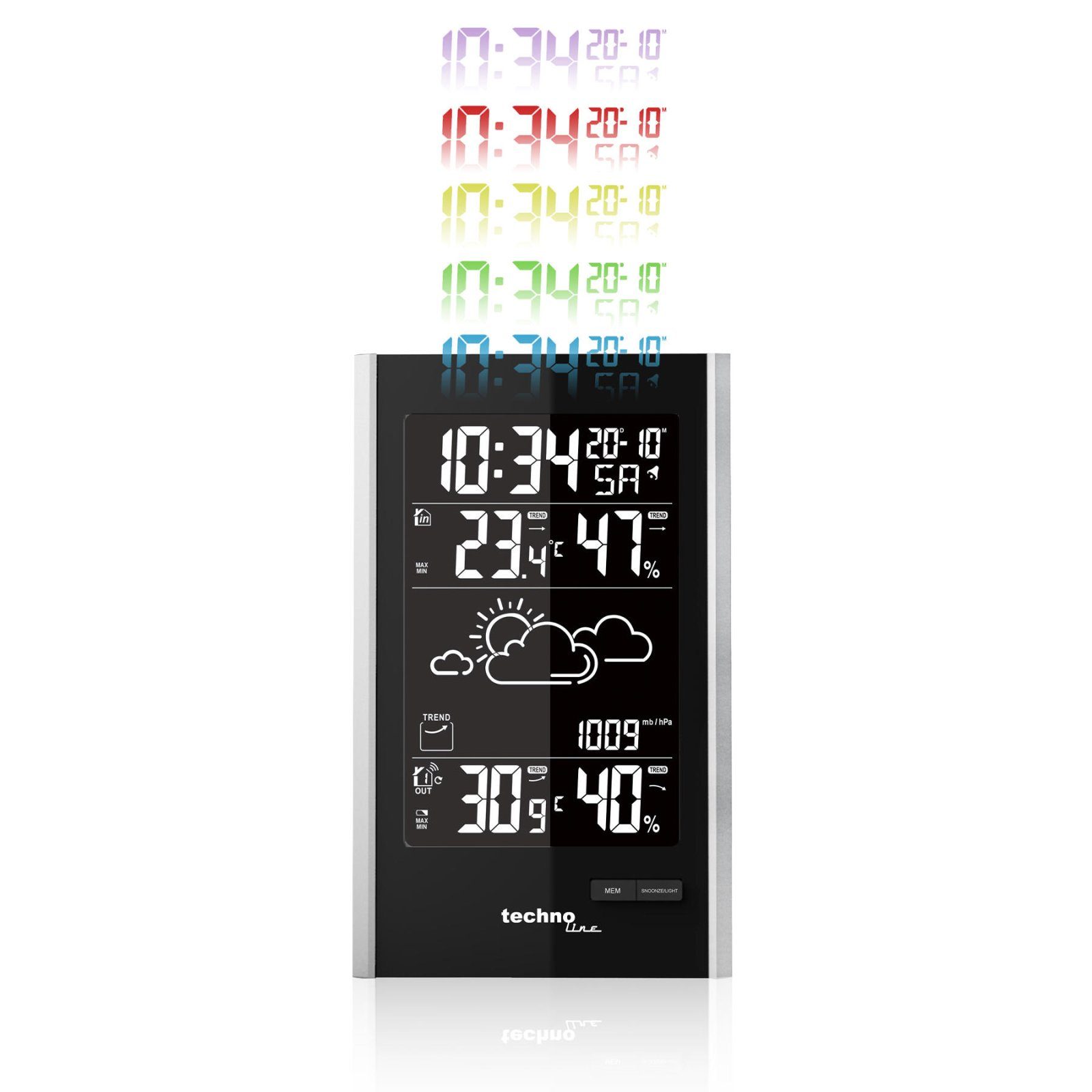 Метеостанція Technoline WS9060 Black/Silver (WS9060) 2