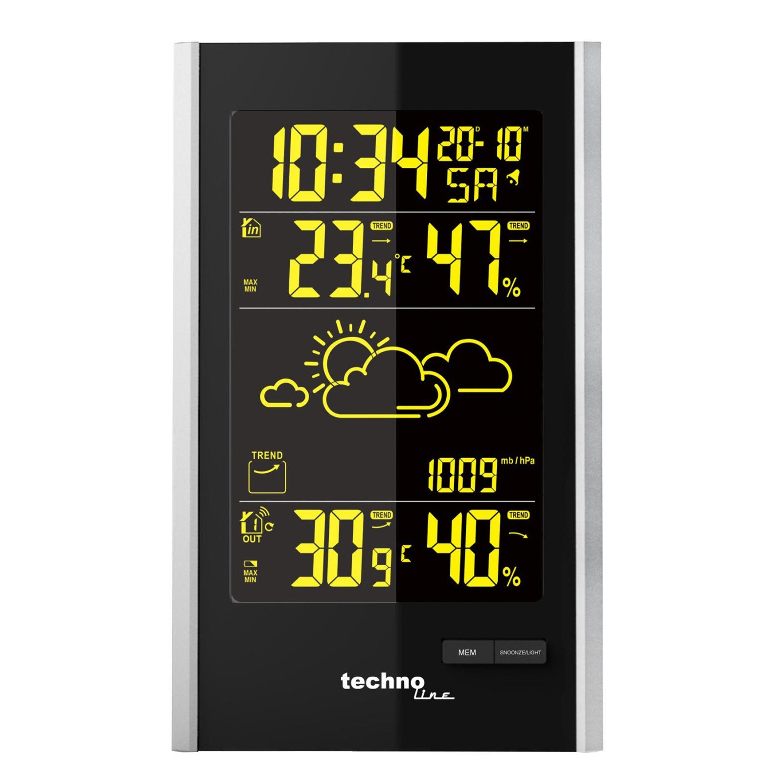 Метеостанція Technoline WS9060 Black/Silver (WS9060) 4