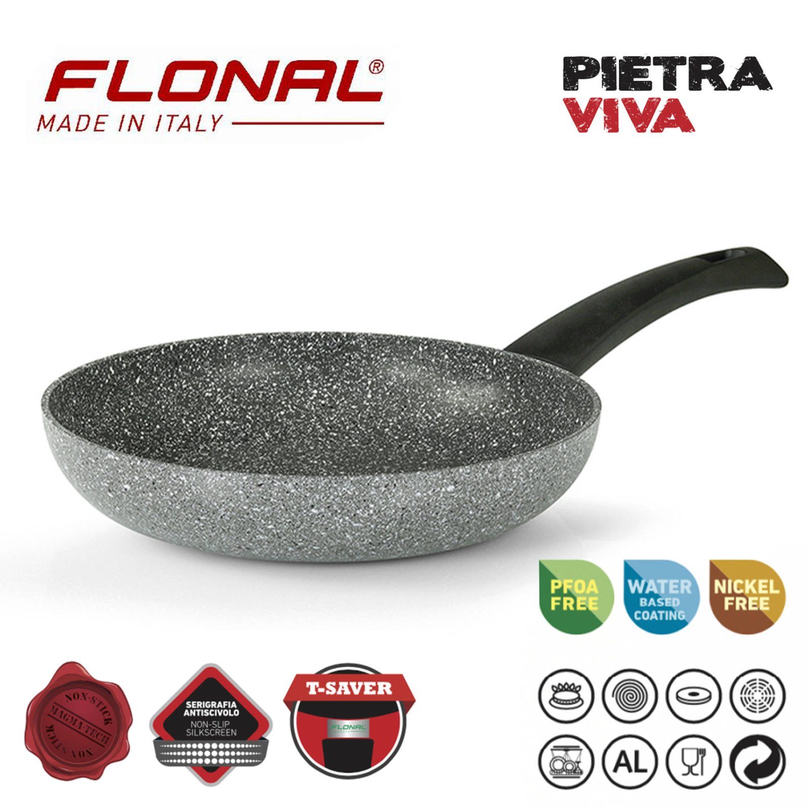 Сковорода Flonal Pietra Viva 18 см (PV8PS1870) 2