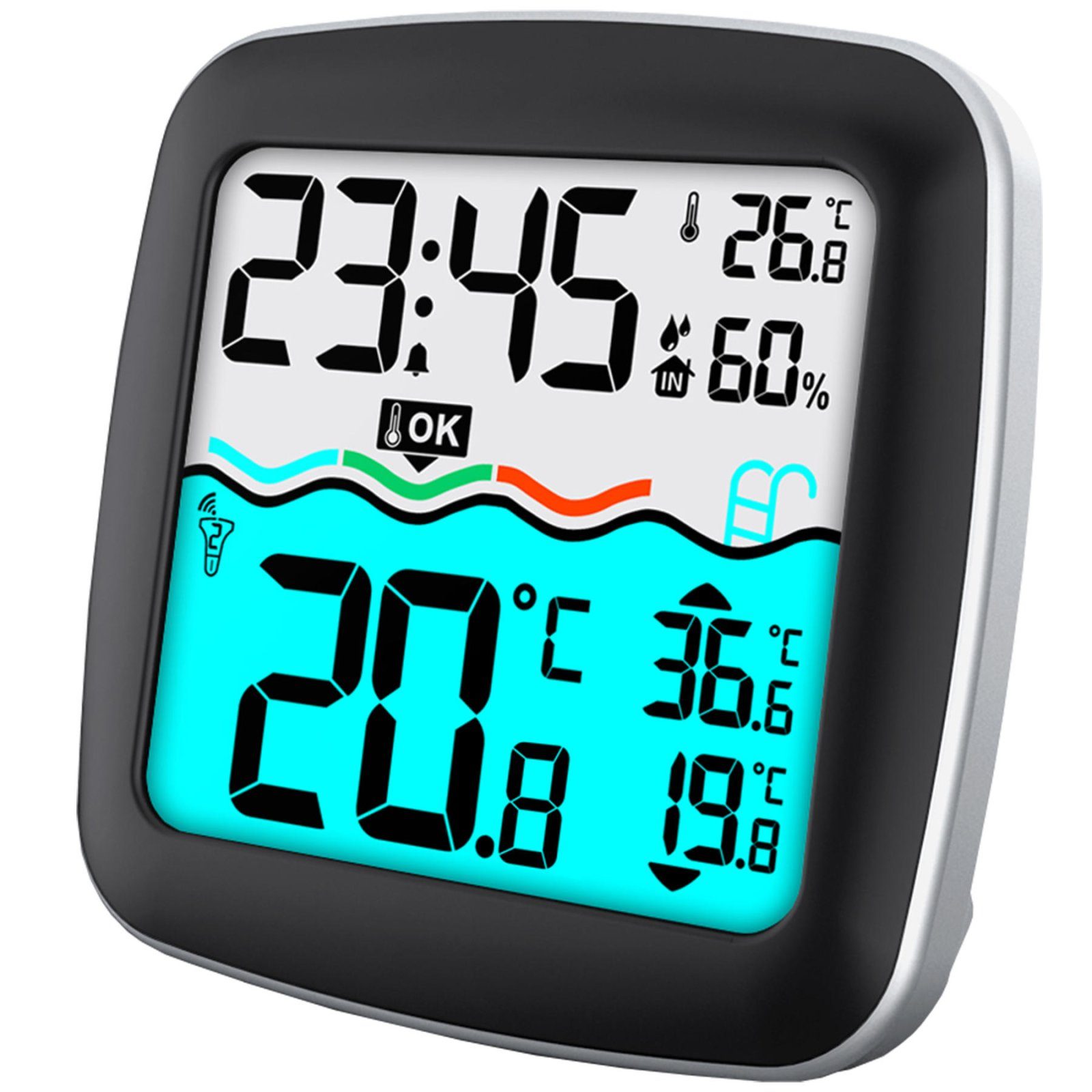 Термогігрометр Technoline WS9059 Black (WS9059) 2
