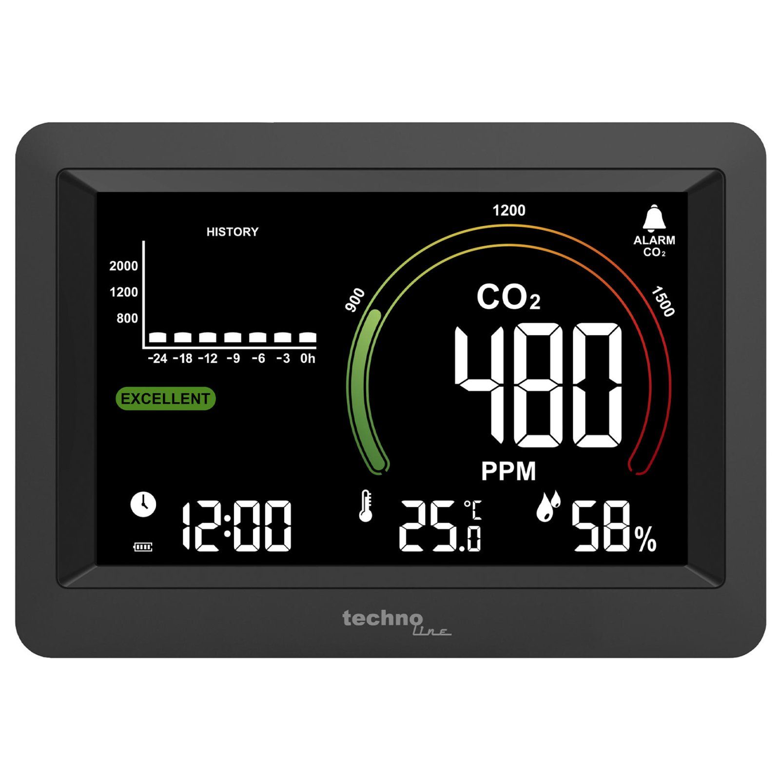 Метеостанція Technoline WL1028 Black (WL1028) 4