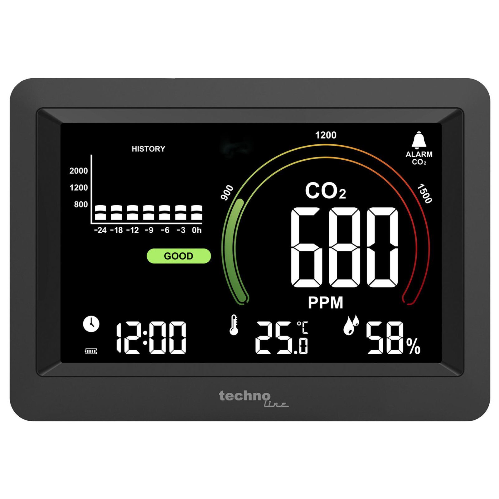 Метеостанція Technoline WL1028 Black (WL1028) 5