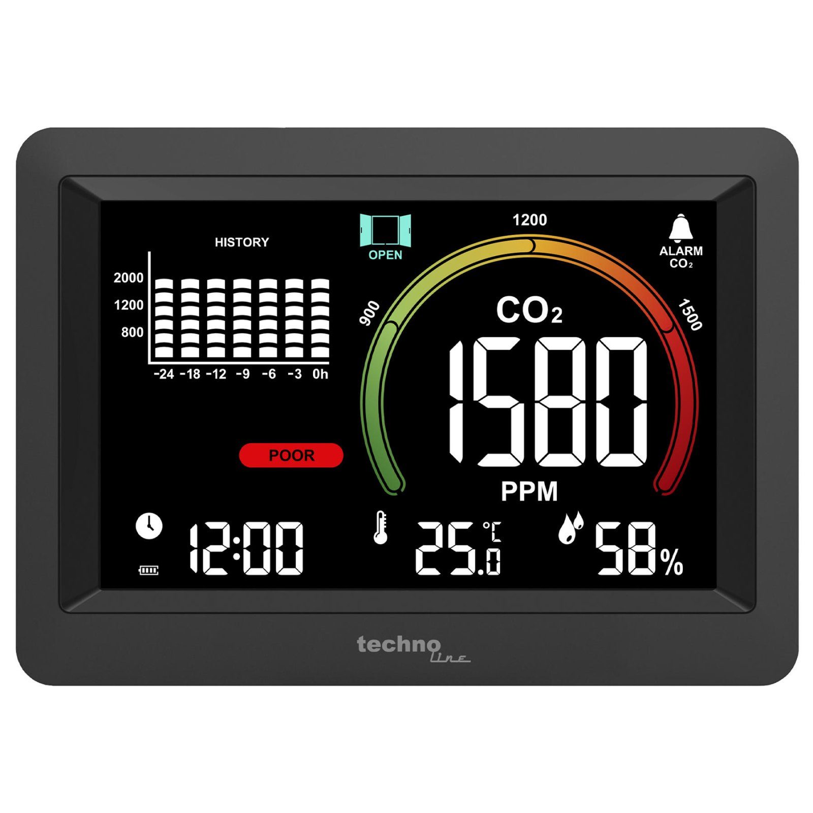 Метеостанція Technoline WL1028 Black (WL1028) 7