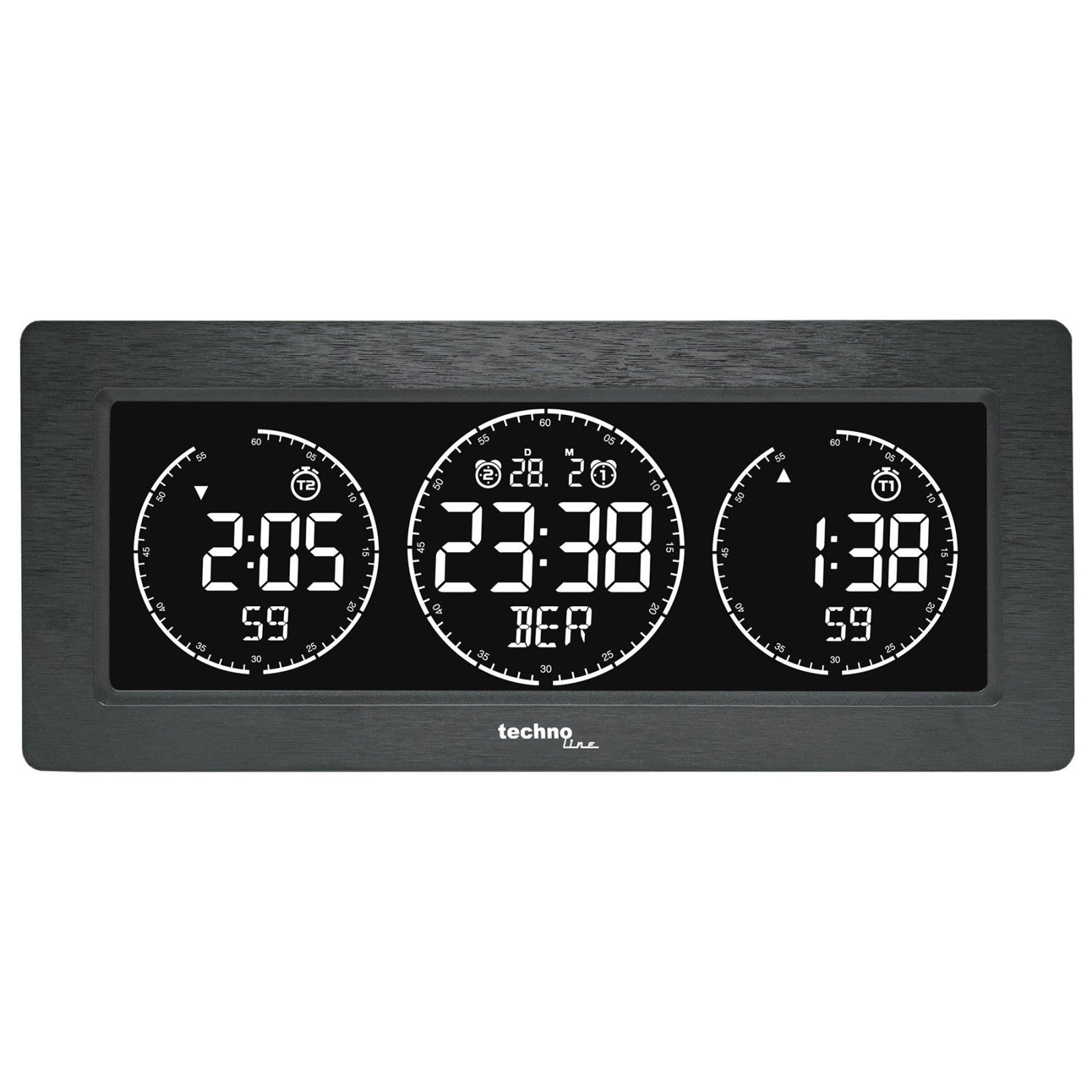 Годинник настільний Technoline WT458 Black (WT458) 6